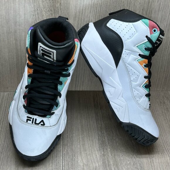 FILA  Athletic Shoes Womens Sz 9 Lace Up Sneakers 5BM01759-175 White Multicolor - Picture 8 of 12